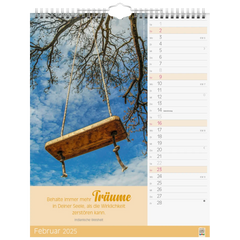 Bildkalender '25 „Ruhepause“ | 245×310 mm