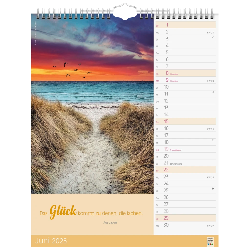 Bildkalender '25 „Ruhepause“ | 245×310 mm