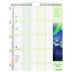 Bildkalender '25 „Familienkalender“ | 245×310 mm