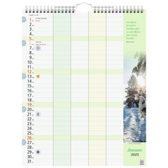 Bildkalender '25 „Familienkalender“ | 245×310 mm