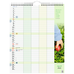 Bildkalender '25 „Familienkalender“ | 245×310 mm