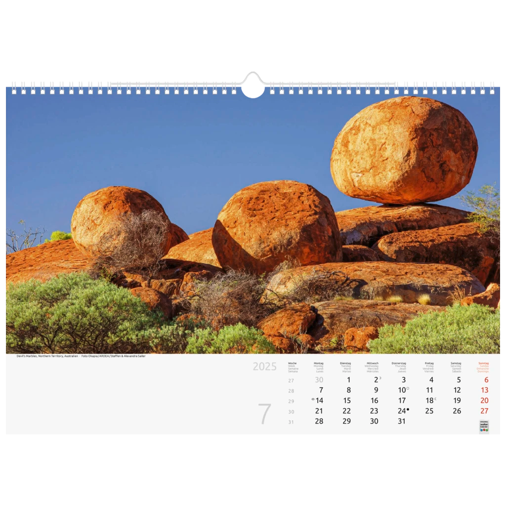 Bildkalender '25 „Faszination Erde“ | 440×310 mm