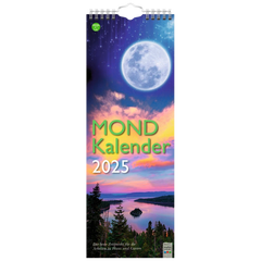 Bildkalender '25 „Mond“ | 155×428 mm