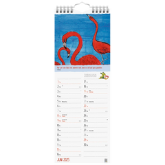 Bildkalender '25 „Herzensbilder“ | 155×428 mm