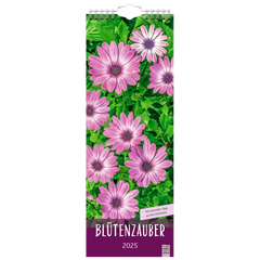 Bildkalender '25 „Blütenzauber“ | 155×428 mm