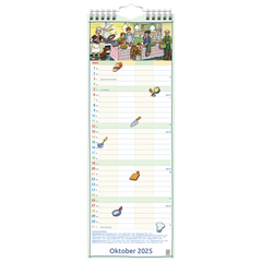 Bildkalender '25 „Familienplaner“ | 155×428 mm