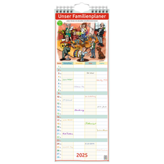 Bildkalender '25 „Familienplaner“ | 155×428 mm