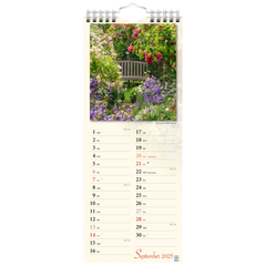 Bildkalender '25 „Verborgene Idylle“ | 155×385 mm