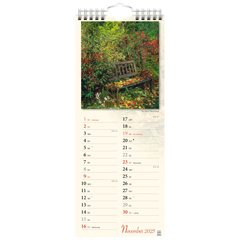 Bildkalender '25 „Verborgene Idylle“ | 155×385 mm