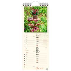 Bildkalender '25 „Verborgene Idylle“ | 155×385 mm