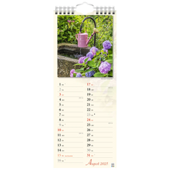 Bildkalender '25 „Verborgene Idylle“ | 155×385 mm