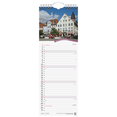 Bildkalender '25 „Rad- und Wanderwege“ | 155×428 mm