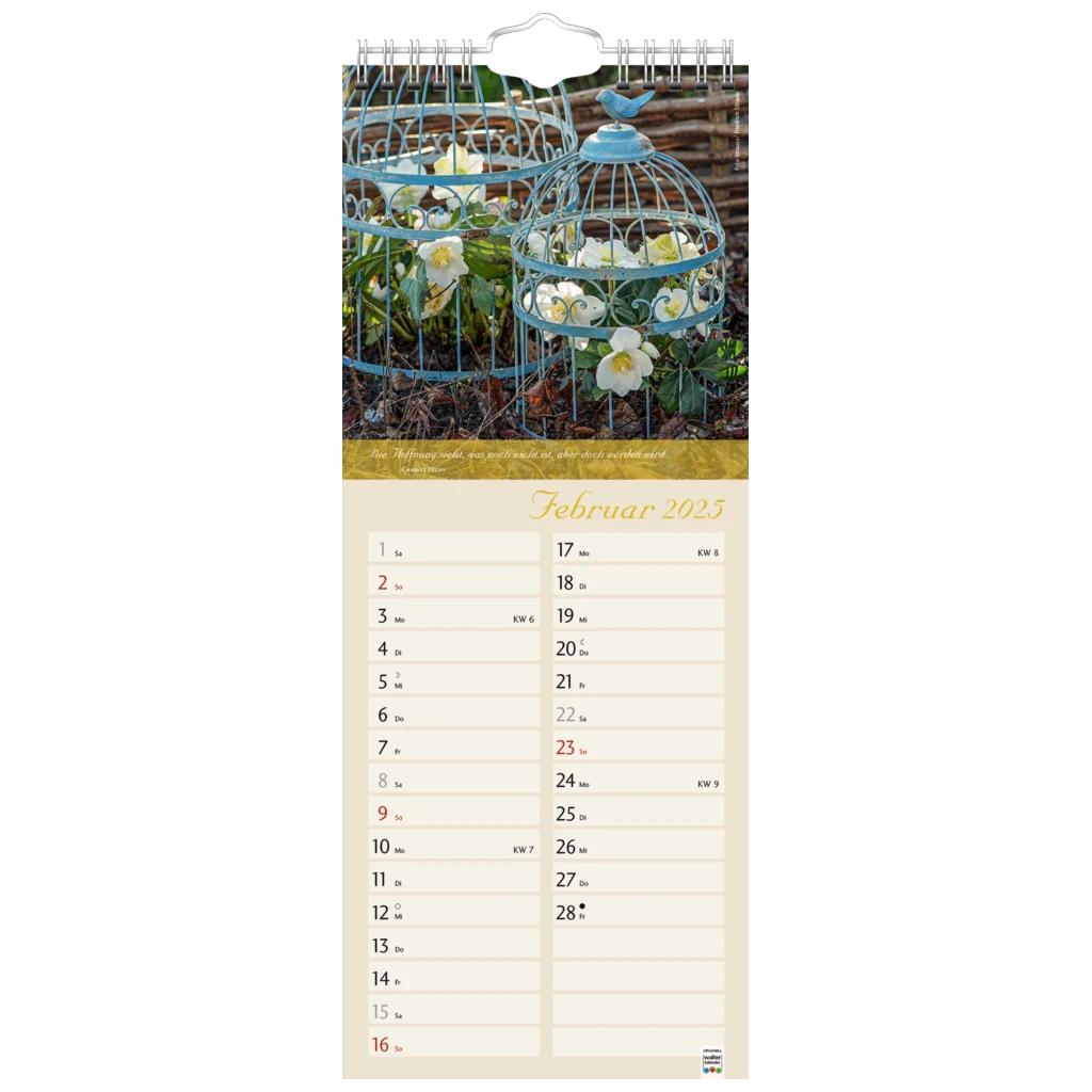 Bildkalender '25 „Landleben“ | 155×385 mm