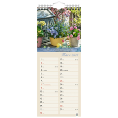 Bildkalender '25 „Landleben“ | 155×385 mm