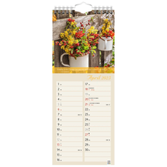 Bildkalender '25 „Landleben“ | 155×385 mm