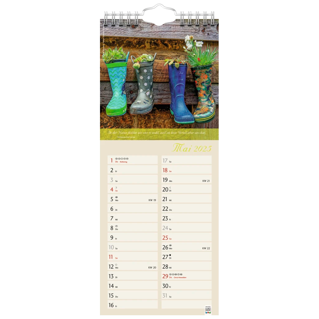 Bildkalender '25 „Landleben“ | 155×385 mm