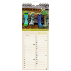 Bildkalender '25 „Landleben“ | 155×385 mm