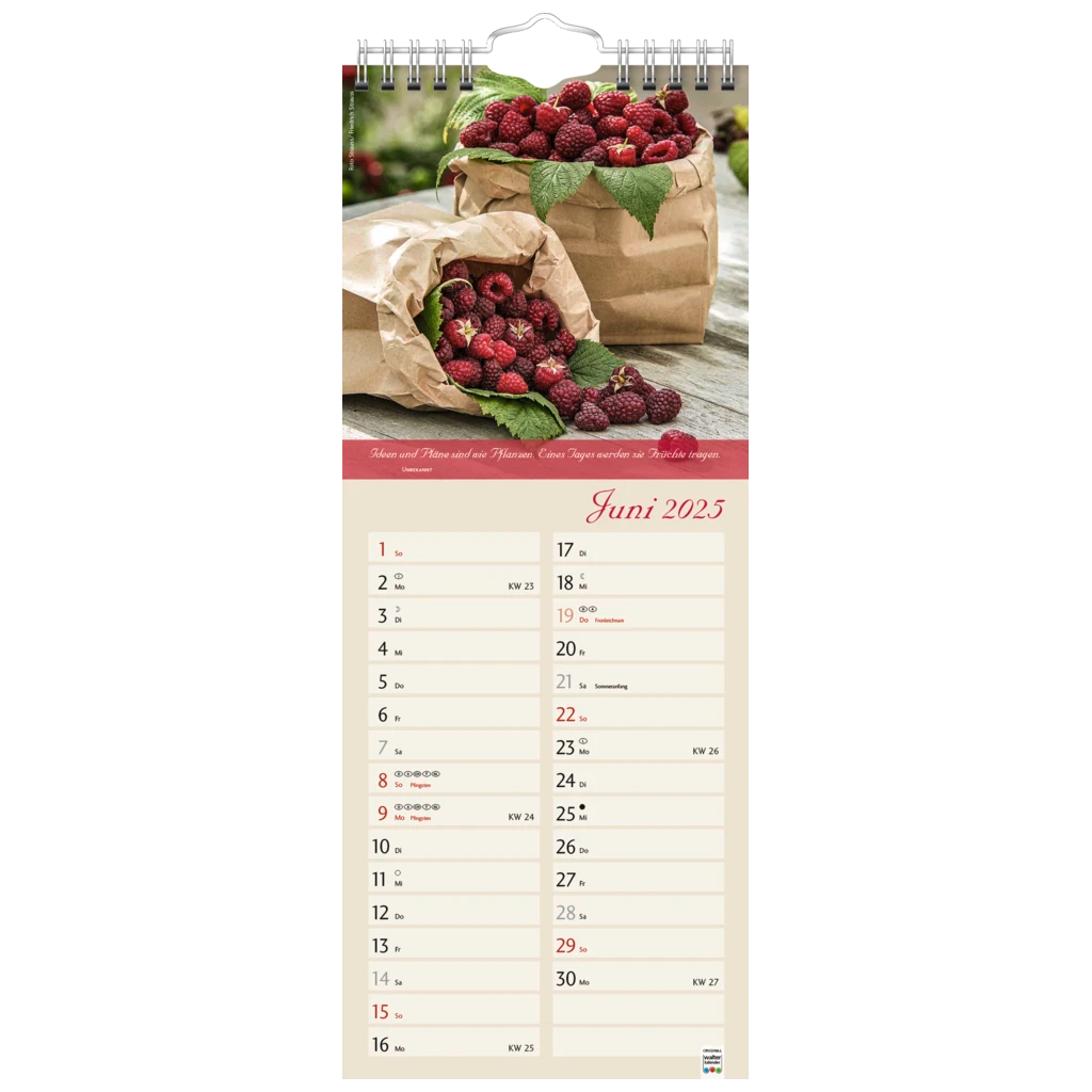 Bildkalender '25 „Landleben“ | 155×385 mm