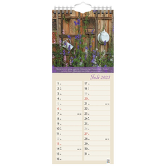 Bildkalender '25 „Landleben“ | 155×385 mm