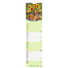 Bildkalender '25 „Günthers Gartenplaner“ | 120×470 mm