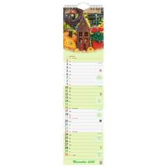 Bildkalender '25 „Günthers Gartenplaner“ | 120×470 mm