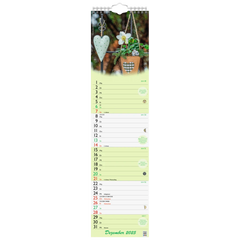 Bildkalender '25 „Günthers Gartenplaner“ | 120×470 mm