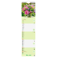 Bildkalender '25 „Günthers Gartenplaner“ | 120×470 mm