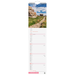 Bildkalender '25 „Wege mit Weitblick“ | 120×470 mm