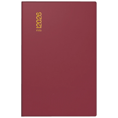 Taschenkalender Mod. partner/Industrie I 2026 | A7, Kunststoff, bordeaux