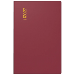 Taschenkalender Mod. partner/Industrie I 2027 | A7, Kunststoff, bordeaux