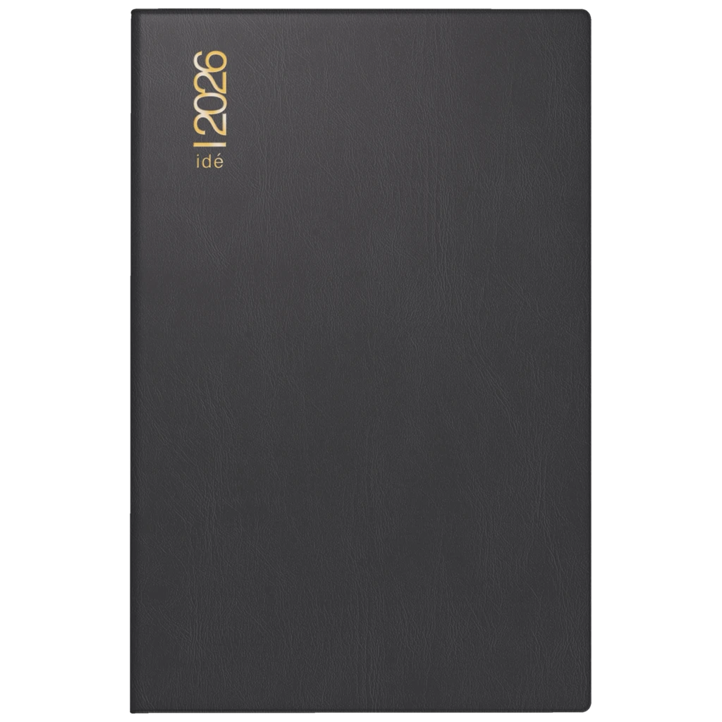 Taschenkalender Mod. partner/Industrie I 2026 | A7, Kunststoff, schwarz