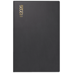 Taschenkalender Mod. partner/Industrie I 2026 | A7, Kunststoff, schwarz