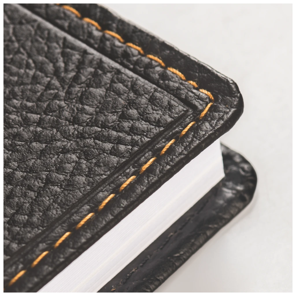 Taschenkalender Mod. partner/Industrie I 2026 | A7, Kunstleder, schwarz
