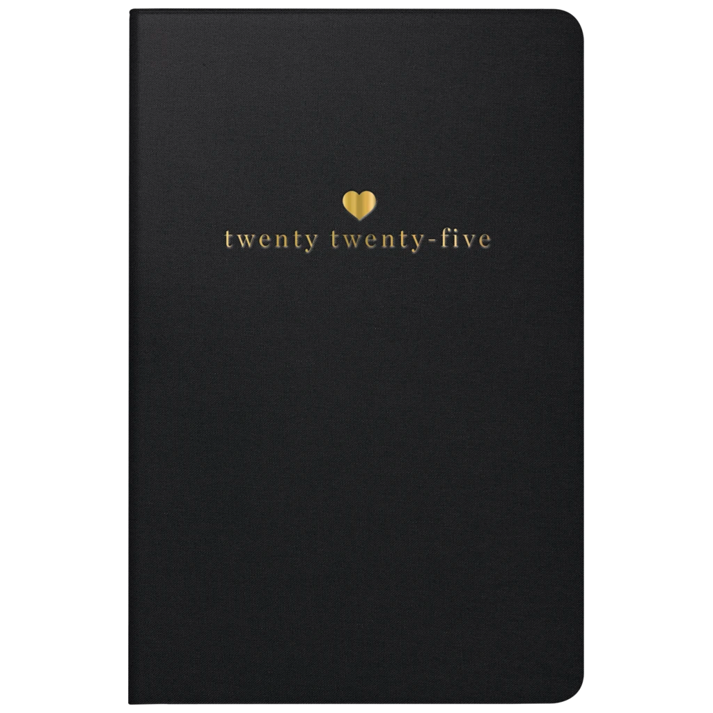 Taschenkalender Mod. partner/Industrie I '25 „Heart“ | A7, Kunstleder