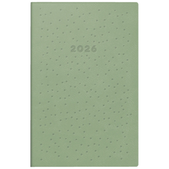 Taschenkalender Mod. partner/Industrie I 2026 „Dots“ | A7, Kunstleder