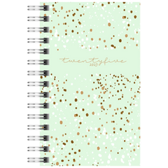 Taschenkalender Mod. Timing 3 '25 „Confetti“ | A7, Kunststoff