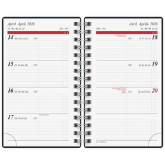 Taschenkalender Mod. Timing 3 2026 „Confetti“ | A7, Kunststoff