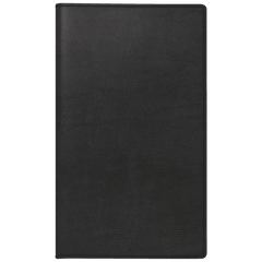 Taschenkalender Mod. TM 15 2026 | A6, Kunstleder, schwarz