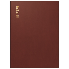 Taschenkalender Mod. perfect/Technik I 2026 | A6, Kunststoff, bordeaux