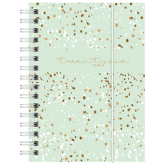 Taschenkalender Mod. perfect/Technik I 2026 „Confetti“ | A6, Kunststoff