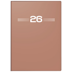 Taschenkalender Mod. perfect/Technik I 2026 | A6, Kunststoff, caramel