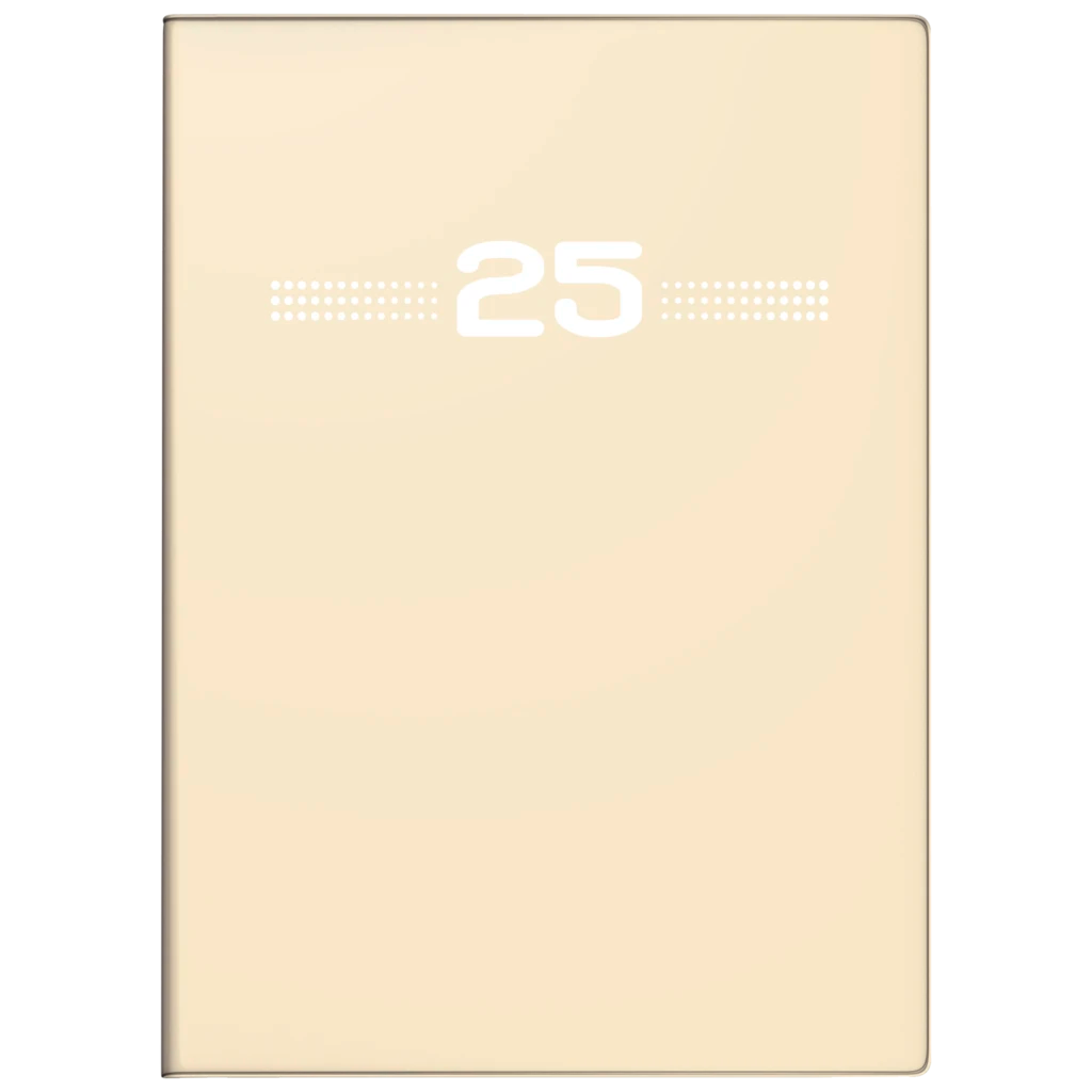 Taschenkalender Mod. perfect/Technik I '25 | A6, Kunststoff, sand