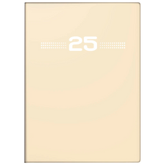 Taschenkalender Mod. perfect/Technik I '25 | A6, Kunststoff, sand