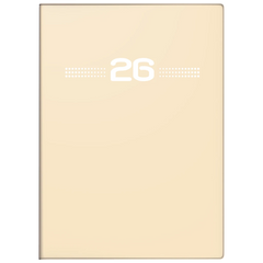 Taschenkalender Mod. perfect/Technik I 2026 | A6, Kunststoff, sand