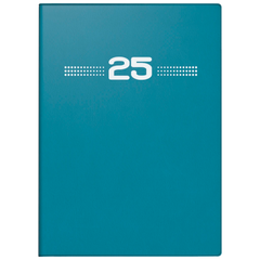 Taschenkalender Mod. perfect/Technik I '25 | A6, Kunststoff, petrol