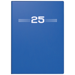 Taschenkalender Mod. perfect/Technik I '25 | A6, Kunststoff, blau