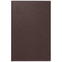 Taschenkalender Mod. partner/Industrie I 2026 | A7, Leder, dunkelrot