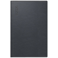 Taschenkalender Mod. partner/Industrie I 2026 | A7, Leder, schwarz