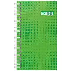 Taschenkalender Mod. Taschenplaner int. 2026 | A6, Papier, grün
