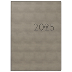 Taschenkalender Mod. perfect/Technik I '25 | A6, Kunstleder, grau